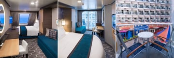 Harmony of the Seas Ocean View and Boardwalk View Staterooms