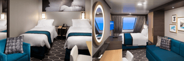 Interior cabin, Ocean View cabin