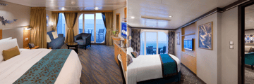 Junior Suite cabin, Family Suite cabin