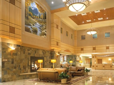 Doubletree by Hilton Denver Stapleton North lobby