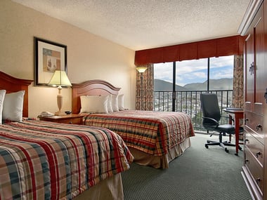 Double guestroom, Red Lion Salt Lake City