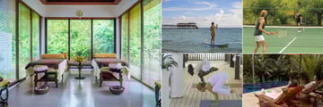Spa, Paddle Boarding, Tennis Courts, Spa Pool & Yoga at The Residence Zanzibar