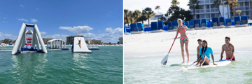 Beach recreation at the RumFish Beach Resort by TradeWinds