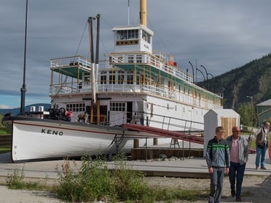 S.S. Keno Paddle-Wheeler; Credit - Enviro Foto