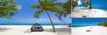 The beach at Sandals Barbados