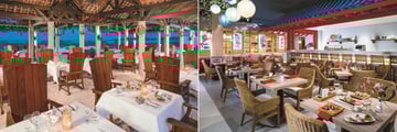 Dining at Sandals Emerald Bay