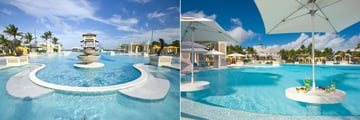 The pool at Sandals Emerald Bay