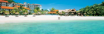 beach views at sandals grenada resort and spa