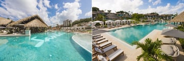 the pools at sandals grenada