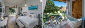 South Sea Club Level Junior Palm Suite at Sandals Royal Barbados