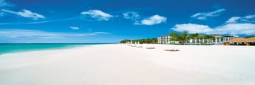 The beach at Sandals Royal Barbados