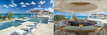 Sky pool and bar at Sandals Royal Barbados