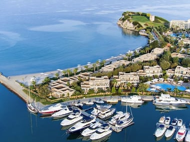 Aerial view of Sani Asterias