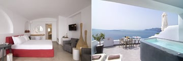 pure and premium suites at Santorini Secret Suites & Spa