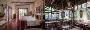 Standard Room and restaurant at Sarova Lion Hill Game Lodge