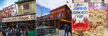 Pike Place Market and Seattle Waterfront