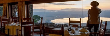 Ngorongoro Serena Lodge dining
