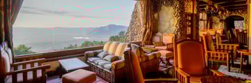 Ngorongoro Serena Lodge living area