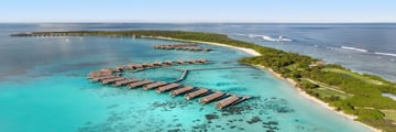 Aerial View at Shangri La Villingili Resort & Spa
