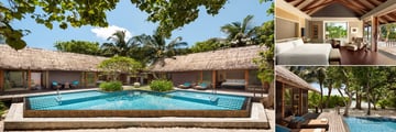 Two Bedroom Beach Villa at Shangri La Villingili Resort & Spa