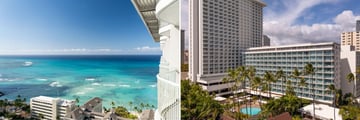 Sheraton Princess Kaiulani Waikiki Beach Views and Exterior
