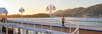 Jogging track on board Silver Whisper
