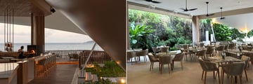 restaurant in a resort
