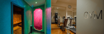 Spa and gym at the Sina de la Ville