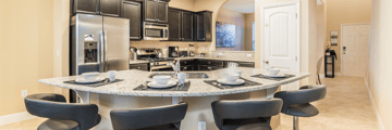 Solterra resort home, kitchen