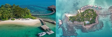 Song Saa Private Island: Jetty and Areial View
