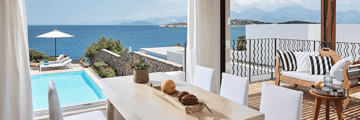 3 Bedroom Thalassa Villas private pool