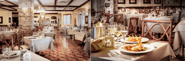 Dining at the Hotel Stella Maris