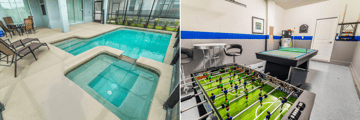 Storey Lake Homes, pool and games room