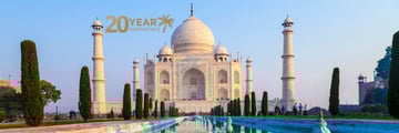 The timeless elegance of the Taj Mahal at dawn