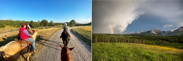Horseriding at Thanksgiving Ranch