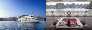 The Au Co boat and Jacuzzi