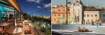 Terrazza Costanza rooftop terrace