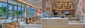 Riva Italian restuarant, Caroline's Cafe