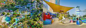 Kids club and waterpark