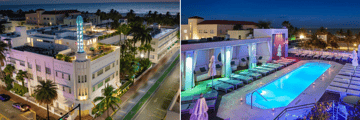 Hotel Exterior, rooftop pool