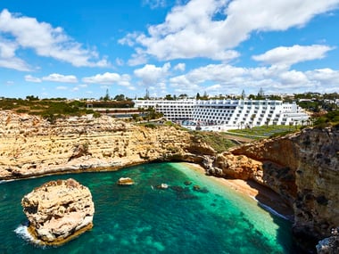 Aerial view of Tivoli Carvoeiro Facade