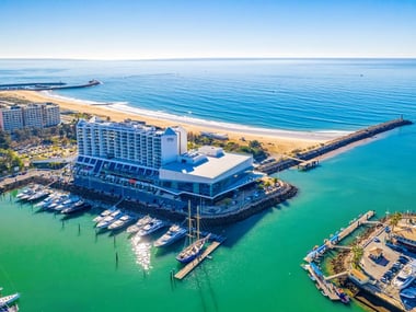 Aerial view of Tivoli Marina Vilamoura 