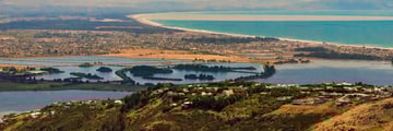 The beautiful landscape of Christchurch 