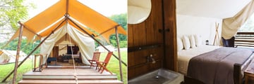 Under Canvas Great Smoky Mountain Deluxe Tent