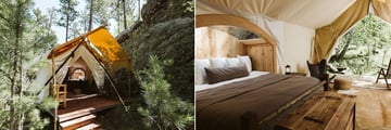 Under Canvas Mount Rushmore Stagazer Tent