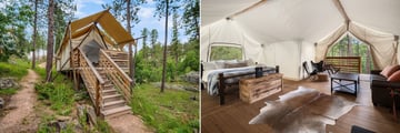 Under Canvas Mount Rushmore Elevated Suite