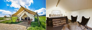 Under Canvas Yellowstone Safari Tent