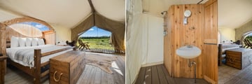 Under Canvas Yellowstone Stargazer Tent