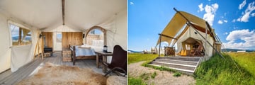 Under Canvas Yellowstone Stargazer Tent
