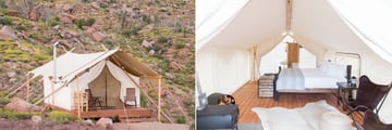 Under Canvas Zion Deluxe Tent